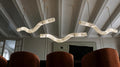 Alabaster Curved Chandelier-Momo Lighting