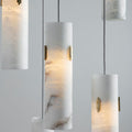 Alabaster Deco 12-Light Cluster Chandelier-Momo Lighting