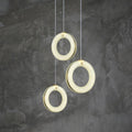 Alabaster Duplex Staircase Chandelier Light-Momo Lighting