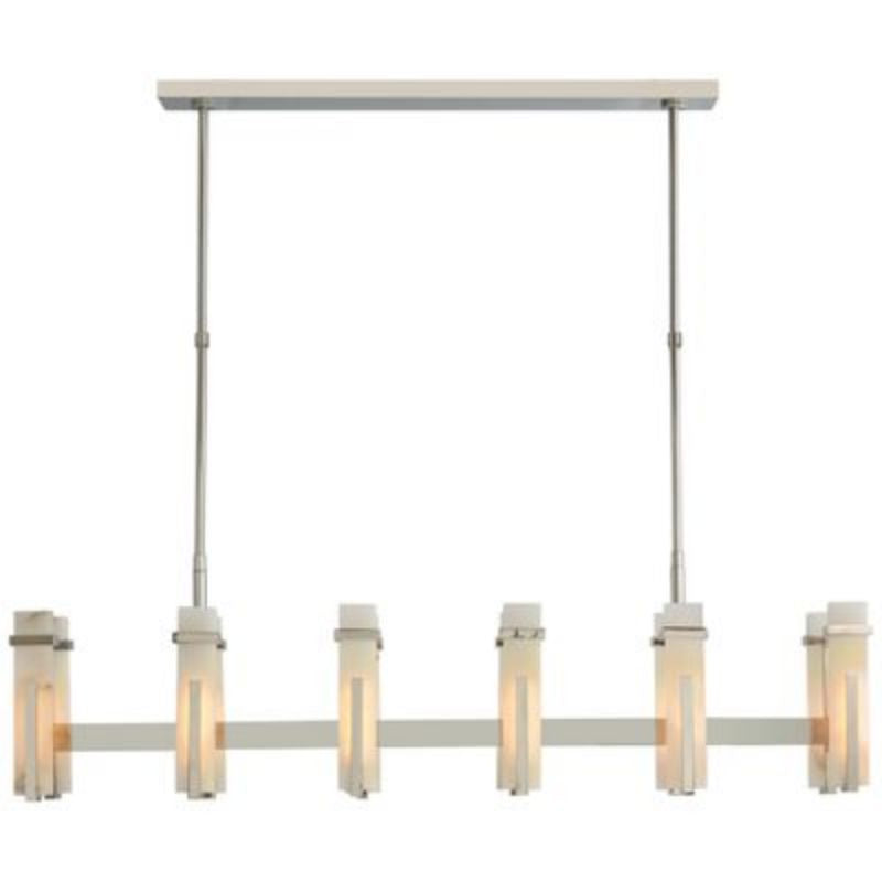 Alabaster Ian K Fowler Malik Large Linear Chandelier-Momo Lighting