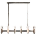 Alabaster Ian K Fowler Malik Large Linear Chandelier-Momo Lighting