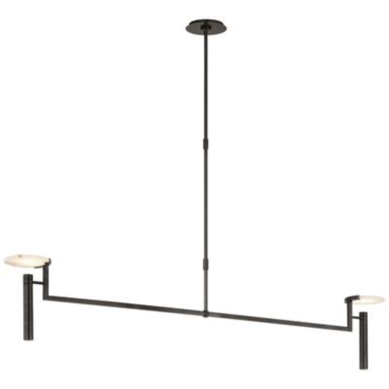 Alabaster Kelly Wearstler Linear Chandelier-Momo Lighting