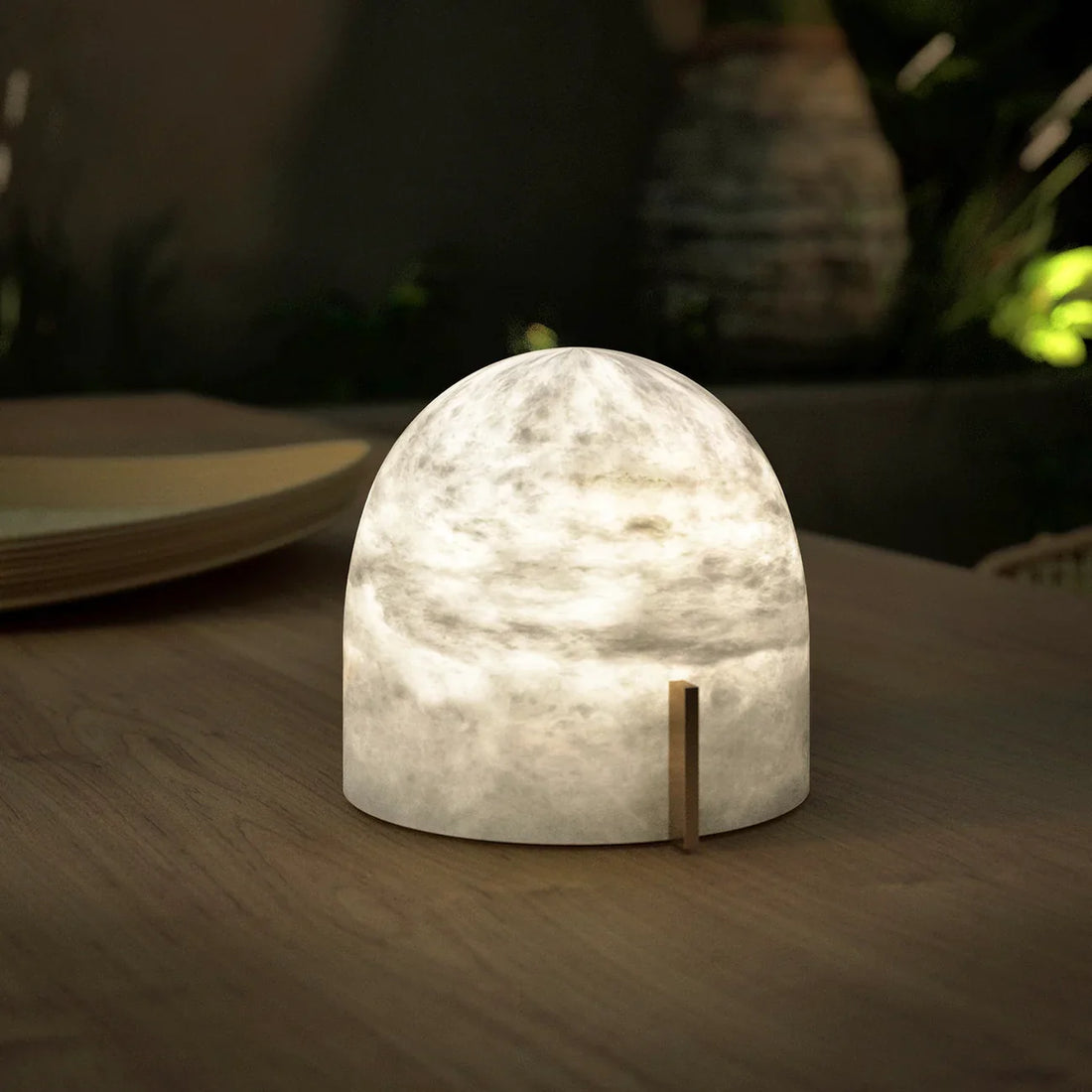 Mya Alabaster Table Lamp