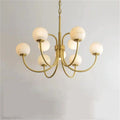 Alabaster Radial Chandelier-Momo Lighting