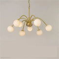 Alabaster Radial Chandelier-Momo Lighting