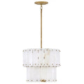 Alabaster Rancho 2-Tier Round Chandelier (Small)-Momo Lighting