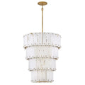 Alabaster Rancho 4-Tier Round Chandelier-Momo Lighting