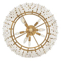 Alabaster Rancho 4-Tier Round Chandelier-Momo Lighting