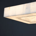 Alabaster Rivage Rectangle Chandelier 72