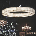 Alabaster Rivage Round Chandelier 40