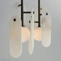 Alabaster Studio M Megalith 5-Light Chandelier-Momo Lighting