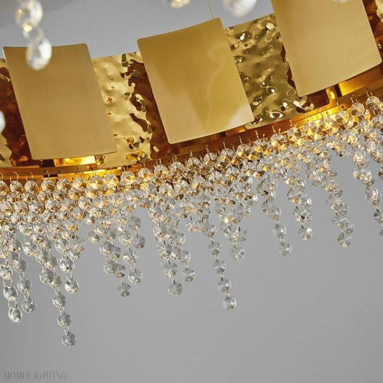 Alaire Crystal Chandelier-Momo Lighting