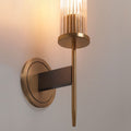 Candlestick Industrial Single Candle Wall Sconce