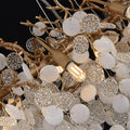American Creative Brass Branch Chandelier-Momo Lighting