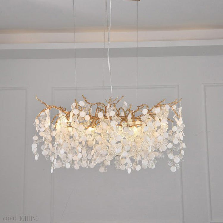 American Creative Brass Branch Chandelier-Momo Lighting