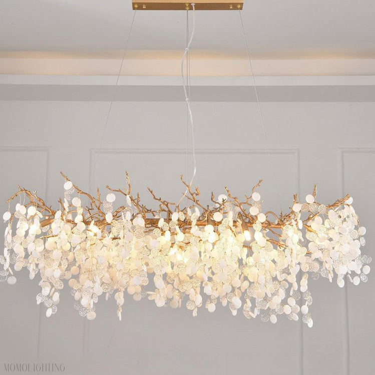 American Creative Brass Branch Chandelier-Momo Lighting