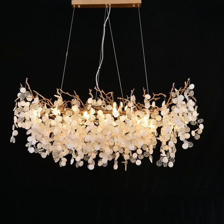 American Creative Brass Branch Chandelier-Momo Lighting