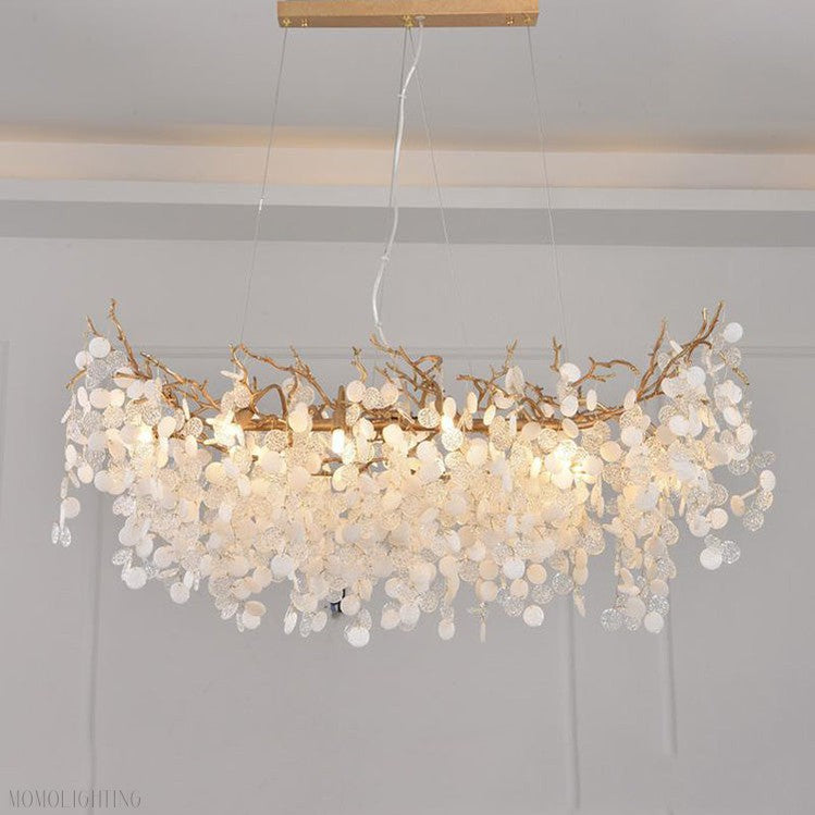 American Creative Brass Branch Chandelier-Momo Lighting