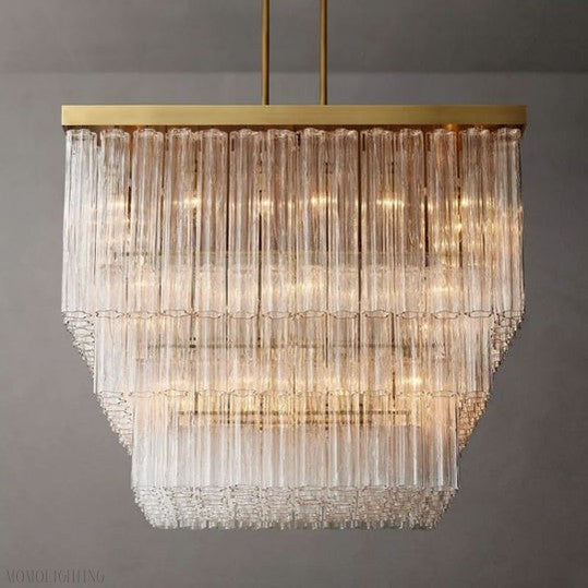 Ancelotti Series Square Chandelier 45"-Momo Lighting