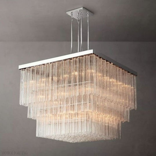 Ancelotti Series Square Chandelier 45"-Momo Lighting