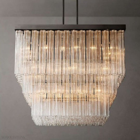 Ancelotti Series Square Chandelier 45"-Momo Lighting