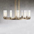 Andreas Round Chandelier Pendant Lighting-Momo Lighting