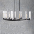 Andreas Round Glass Chandelier 30