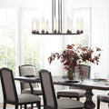 Andreas Round Glass Chandelier 30
