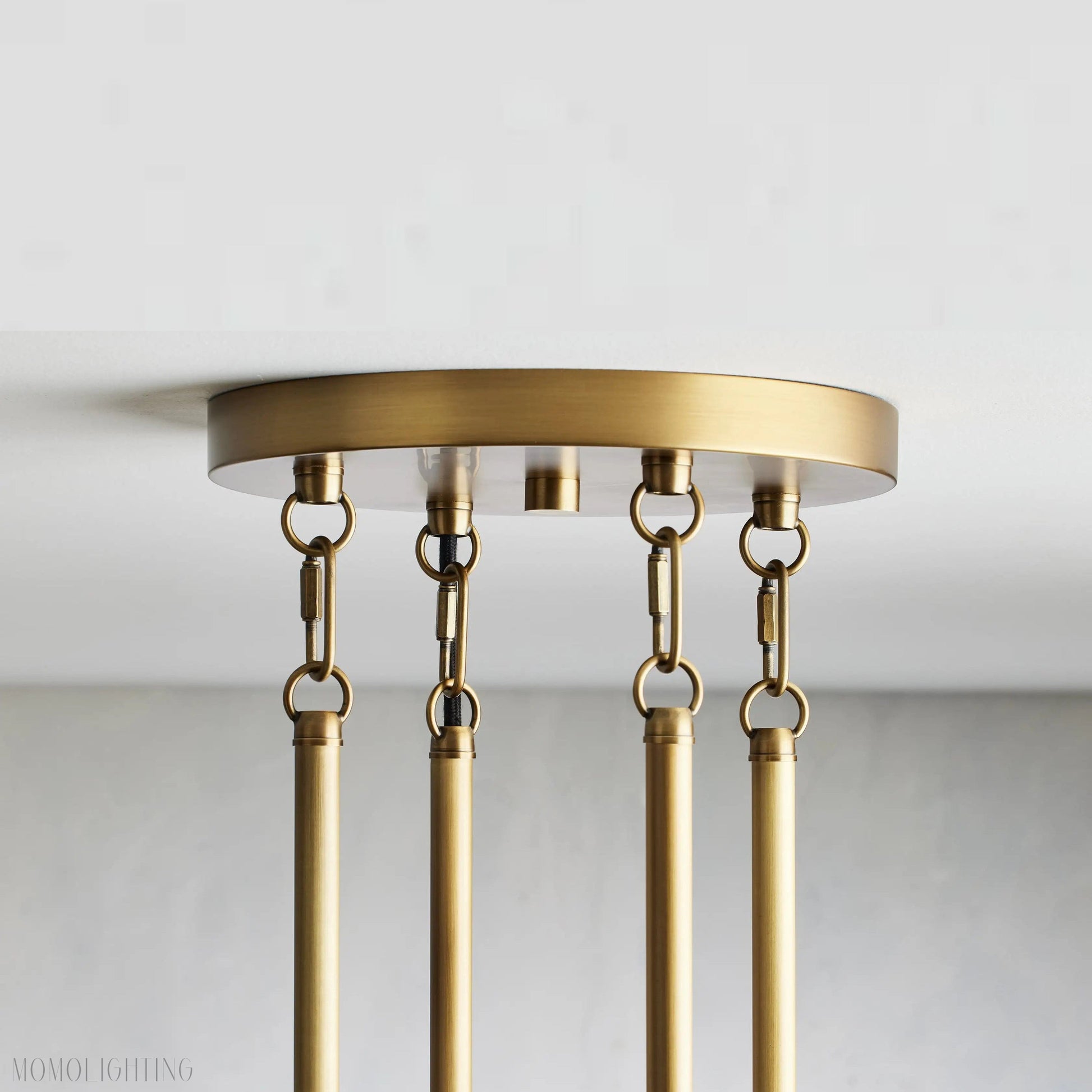 Andreas Round Glass Chandelier 30"W 40"W-Momo Lighting