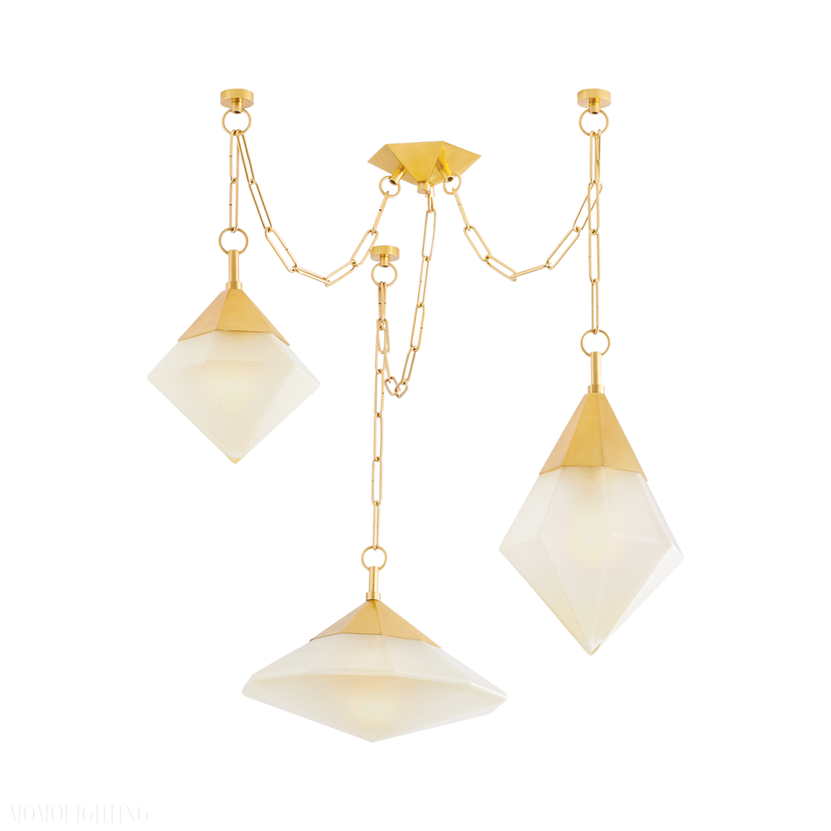 Angelique Clear Functional Design Chandelier-Momo Lighting
