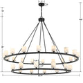 Aragon 30 Light Chandelier Alabaster-Momo Lighting
