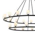 Aragon 30 Light Chandelier Alabaster-Momo Lighting