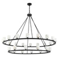 Aragon 30 Light Chandelier Alabaster-Momo Lighting