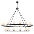 Aragon 30 Light Chandelier Alabaster-Momo Lighting