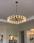 Arcachon Crystal Round Chandelier 48