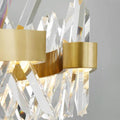 Arsenio Open Round Crystal Chandelier-Momo Lighting