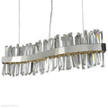 Arsenio Wave Crystal Chandelier-Momo Lighting
