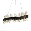 Arsenio Wave Crystal Chandelier-Momo Lighting