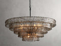 Art Glass Ghiaccio Round Chandelier 36