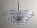 Art Glass Ghiaccio Round Chandelier 36