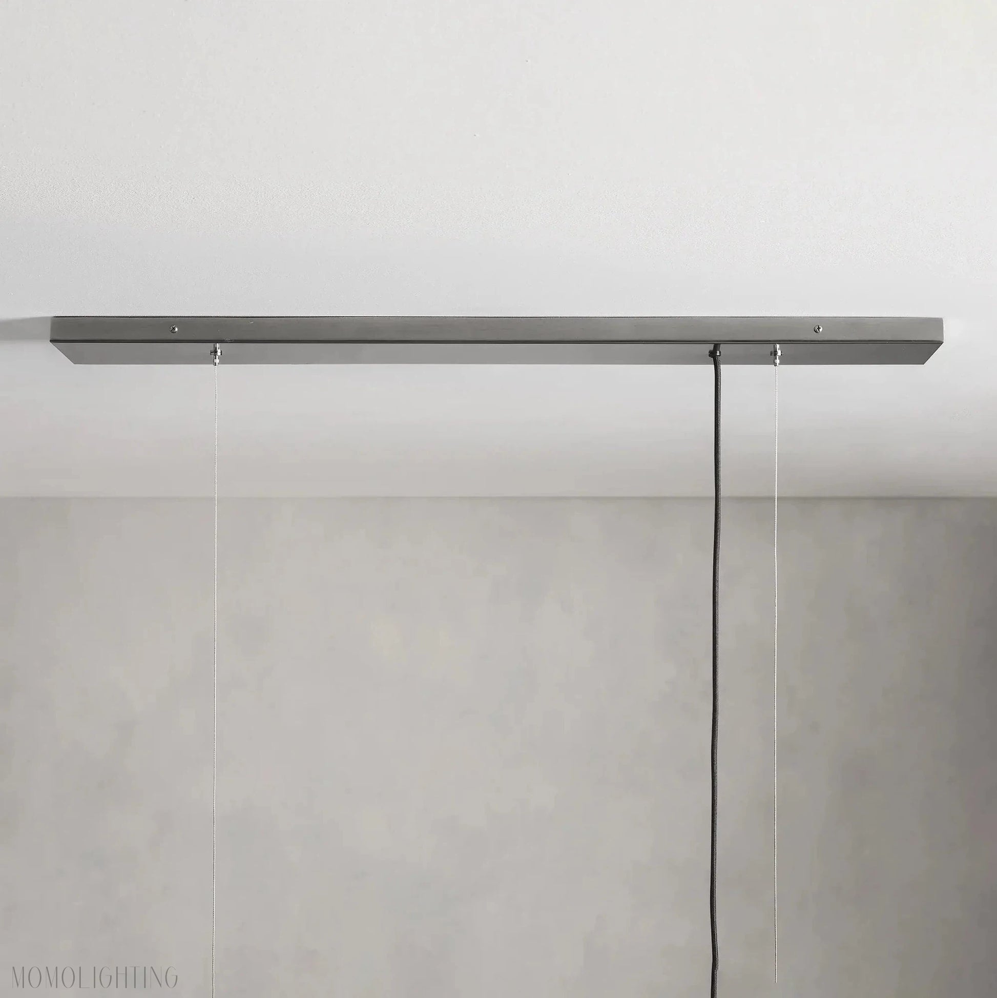 Art Glass Jeunet Rectangular Chandelier-Momo Lighting