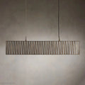 Art Glass Jeunet Rectangular Chandelier-Momo Lighting