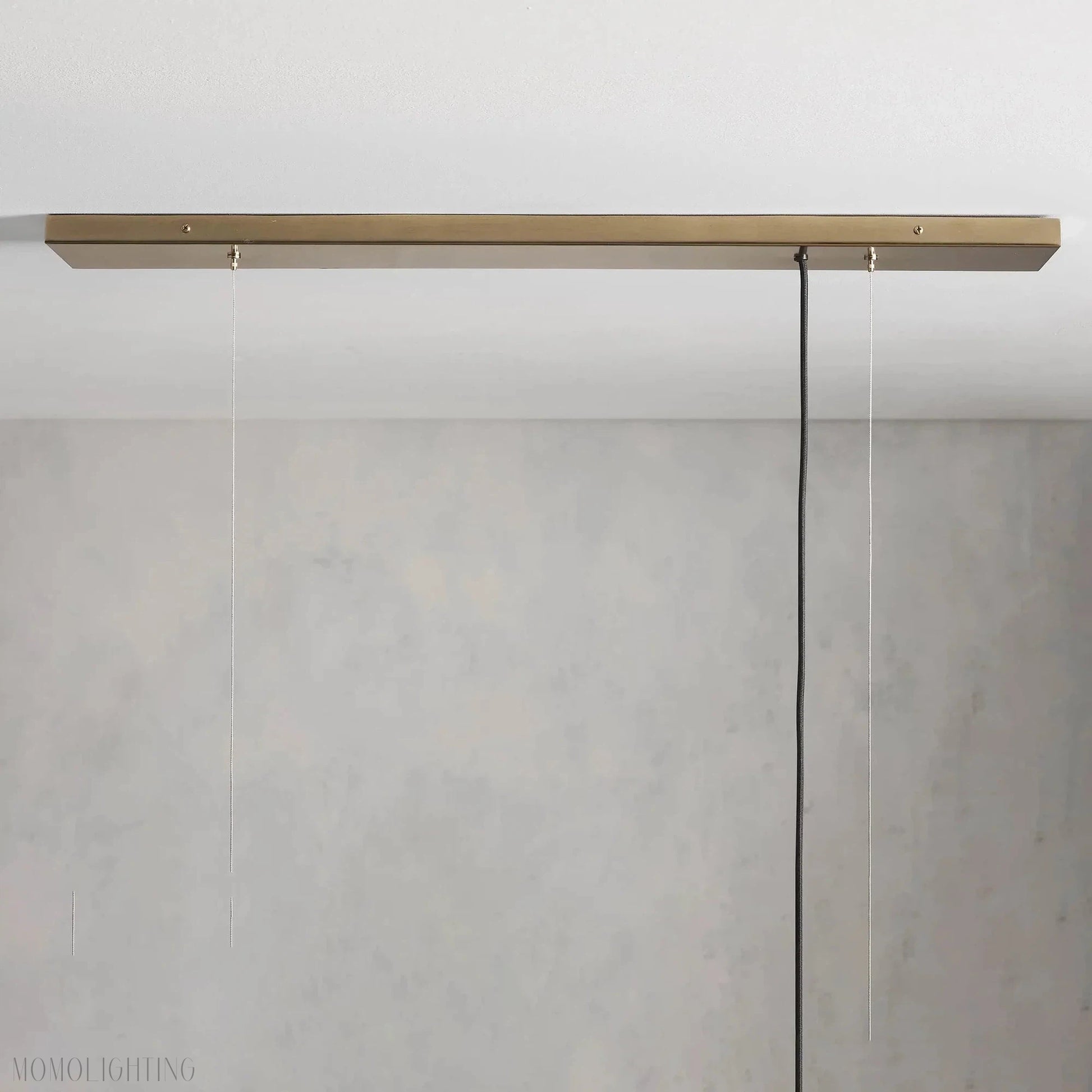 Art Glass Jeunet Rectangular Chandelier-Momo Lighting