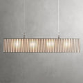Art Glass Jeunet Rectangular Chandelier-Momo Lighting