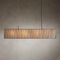 Art Glass Jeunet Rectangular Chandelier-Momo Lighting