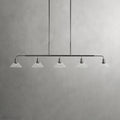 Art Glass Therona Linear Chandelier-Momo Lighting