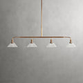 Art Glass Therona Linear Chandelier-Momo Lighting