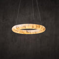 Art Rivage Calcite Curve Ring Chandelier 32