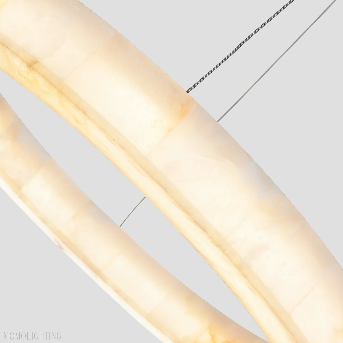 Art Rivage Calcite Round Chandelier 32" 45" 60"-Momo Lighting