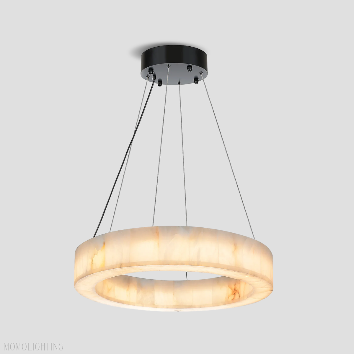 Art Rivage Calcite Round Chandelier 32" 45" 60"-Momo Lighting